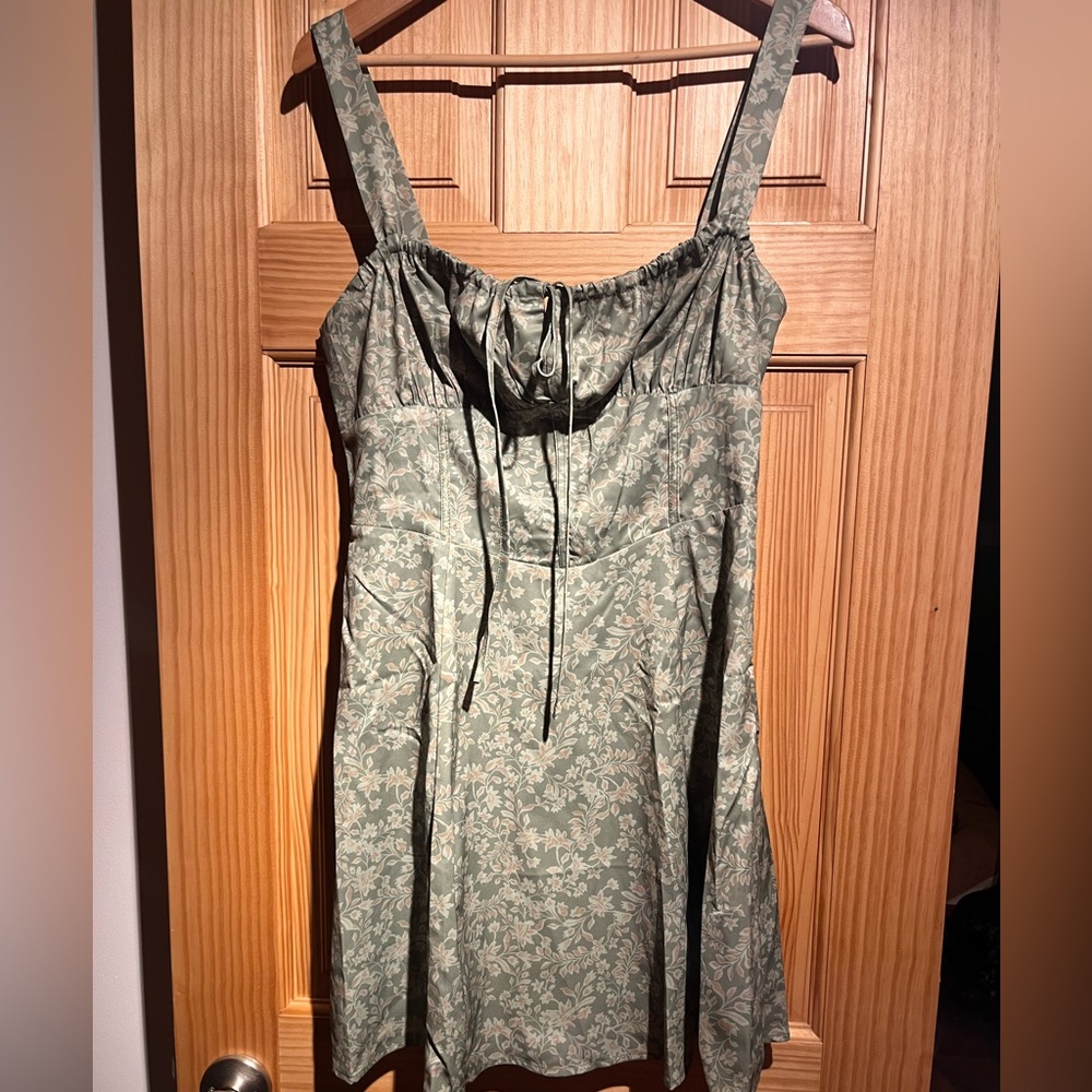 RIHOAS Olive Green Dress